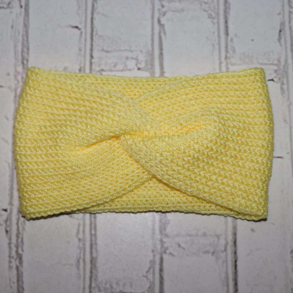 💛 Handmade Headband · Golden Twist · Luxe Boutique Knit